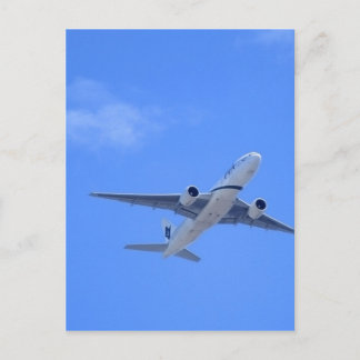 Carte Postale Avion commercial