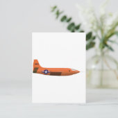 Carte Postale Avion de Bell X-1 Rocket (Debout devant)