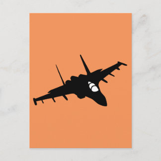 Carte Postale avion de chasse