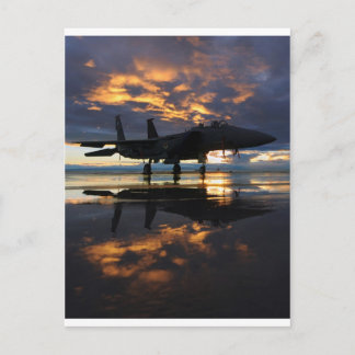 Carte Postale Avion de chasse à réaction Destiny