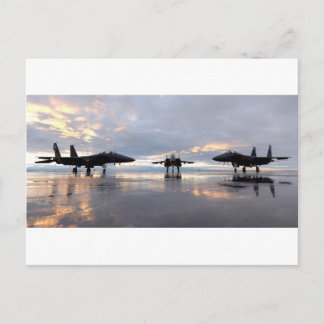 Carte Postale Avion de chasse F-15 Aigle