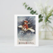 Carte Postale Avion de maquette de vol (Debout devant)