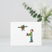 Carte Postale Avion de modèle RC (Debout devant)