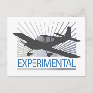 Carte Postale Avion expérimental à basse aile