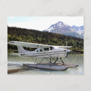 Carte Postale Avion flottant, Trail Lake, Alaska 3