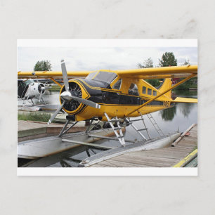Carte Postale Avion flotteur de castor, Lake Hood, Alaska, États