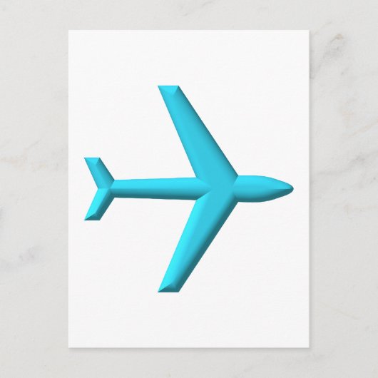 Carte Postale Avion/Jet (Devant)