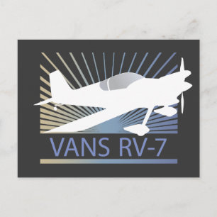 Carte Postale Avion Vans RV-7