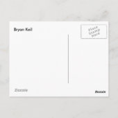 Carte Postale Avion vintage (Dos)