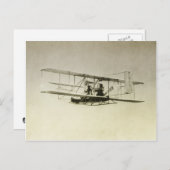 Carte Postale avion vintage (Devant / Derrière)