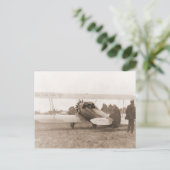 Carte Postale Avion vintage (Debout devant)