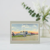 Carte Postale Avions vintages Maxwell Field Montgomery AL (Debout devant)