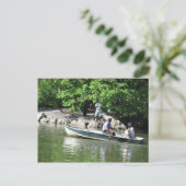 Carte Postale Aviron Sur Le Lac (Debout devant)