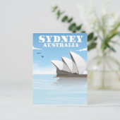 Carte Postale Avis de voyage de Sydney Australie (Debout devant)