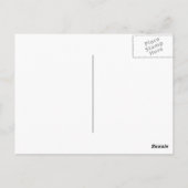 Carte Postale AVIS Réfléchissez avant d'agir (Dos)