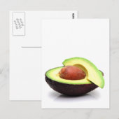 Carte Postale Avocado découpé (Devant / Derrière)