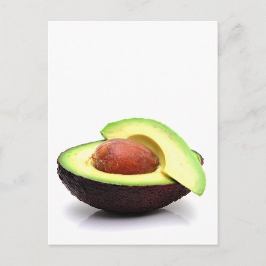 Carte Postale Avocado découpé (Devant)