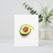 Carte Postale Avocado ouvert découpé (Debout devant)