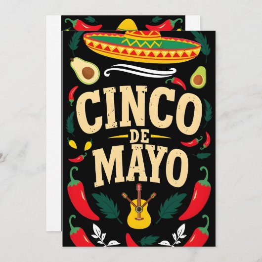 Carte postale Avocado Party (Devant / Derrière)