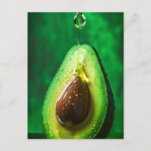 Carte Postale Avocado, poste (Devant)