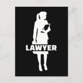 Carte Postale Avocat (Devant)