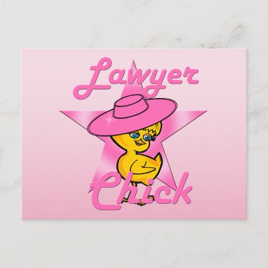 Carte Postale Avocat Chick #8 (Devant)