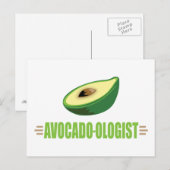 Carte Postale Avocat drôle (Devant / Derrière)