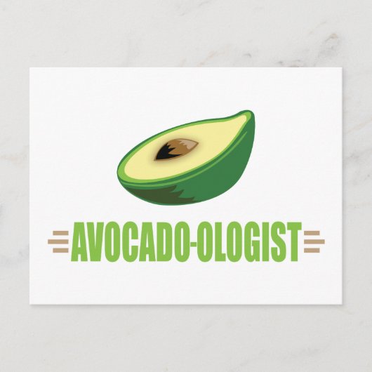 Carte Postale Avocat drôle (Devant)