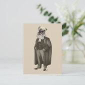 Carte Postale Avocat Schnauzer 2 (Debout devant)