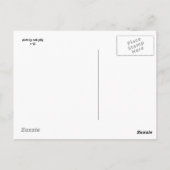 Carte Postale Avocet américain blanc (Dos)