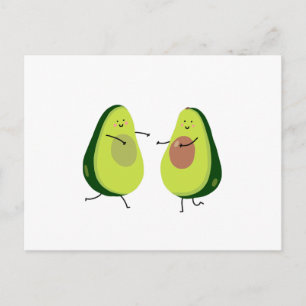 CARTE POSTALE AVOCUDDLE, AVOCADO DESIGN