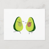 CARTE POSTALE AVOCUDDLE, AVOCADO DESIGN (Devant)