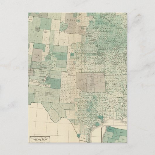 Carte Postale avoine par acre semée (Devant)