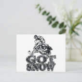 Carte Postale Avoir-Neige-En détresse (Debout devant)