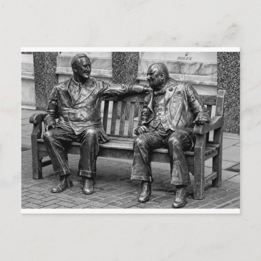 Carte Postale Avoir un conversation. (Devant)
