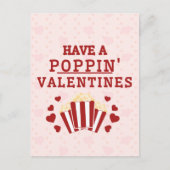 Carte Postale Avoir un Valentines Poppin (Devant)