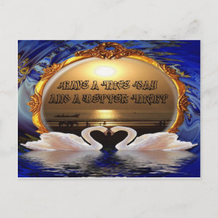 Carte Postale Avoir une belle journée et une meilleure citation 