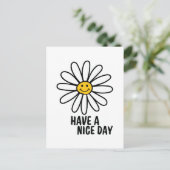 CARTE POSTALE AVOIR UNE JOURNÉE AGRÉABLE (Debout devant)