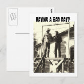 Carte Postale Avoir une mauvaise journée ? (Devant / Derrière)