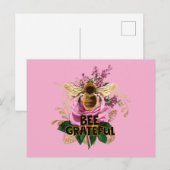 Carte Postale Avoir une ruche productive (Devant / Derrière)