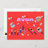 Carte postale Avon (Devant / Derrière)