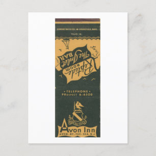 Carte Postale Avon by the Sea NJ, Avon Inn 1950s Matchbook