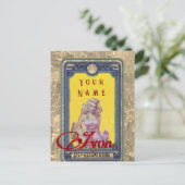 Carte postale Avon Lady Business (Debout devant)