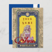 Carte postale Avon Lady Business (Devant / Derrière)