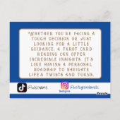 Carte postale Avon Lady Business (Dos)