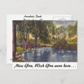 Carte Postale Avondale Park, Birmingham, AL (Devant / Derrière)