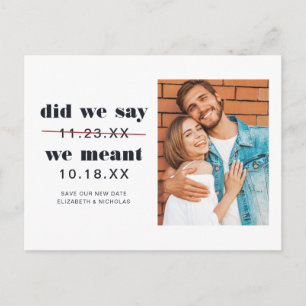 Carte Postale Avons-nous dit   Modifier le Faire-part Mariage da