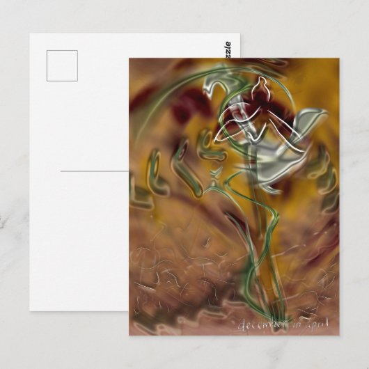 Carte Postale avril (Devant / Derrière)