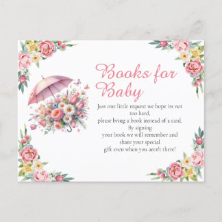 Carte Postale Avril Douches Apporter mai Fleurs Livres pour bébé