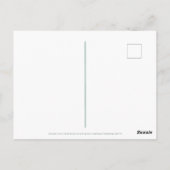 Carte Postale Avril Mois Fleurs Douceur Pois Daisy Fancy (Dos)